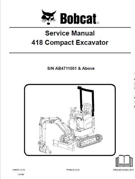 bobcat 418 mini excavator dimensions|bobcat 418 manual.